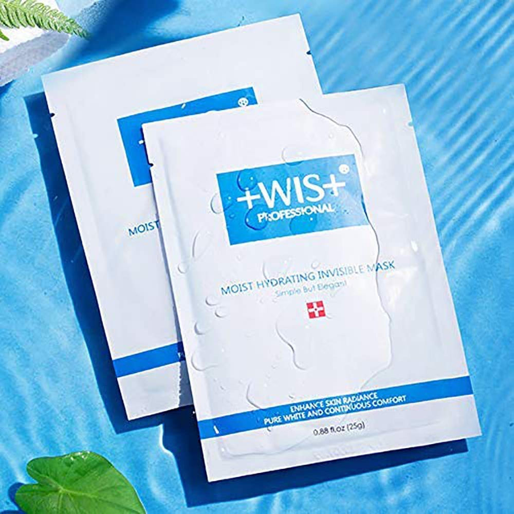 +WIS+ hand holding mask for size comparison showing single-use convenience