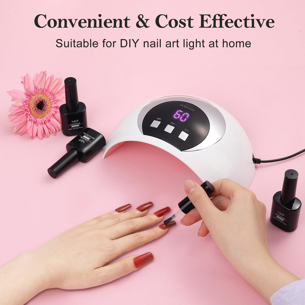 Wisdompark on a vanity with nail tools showing professional-at-home styling benefits