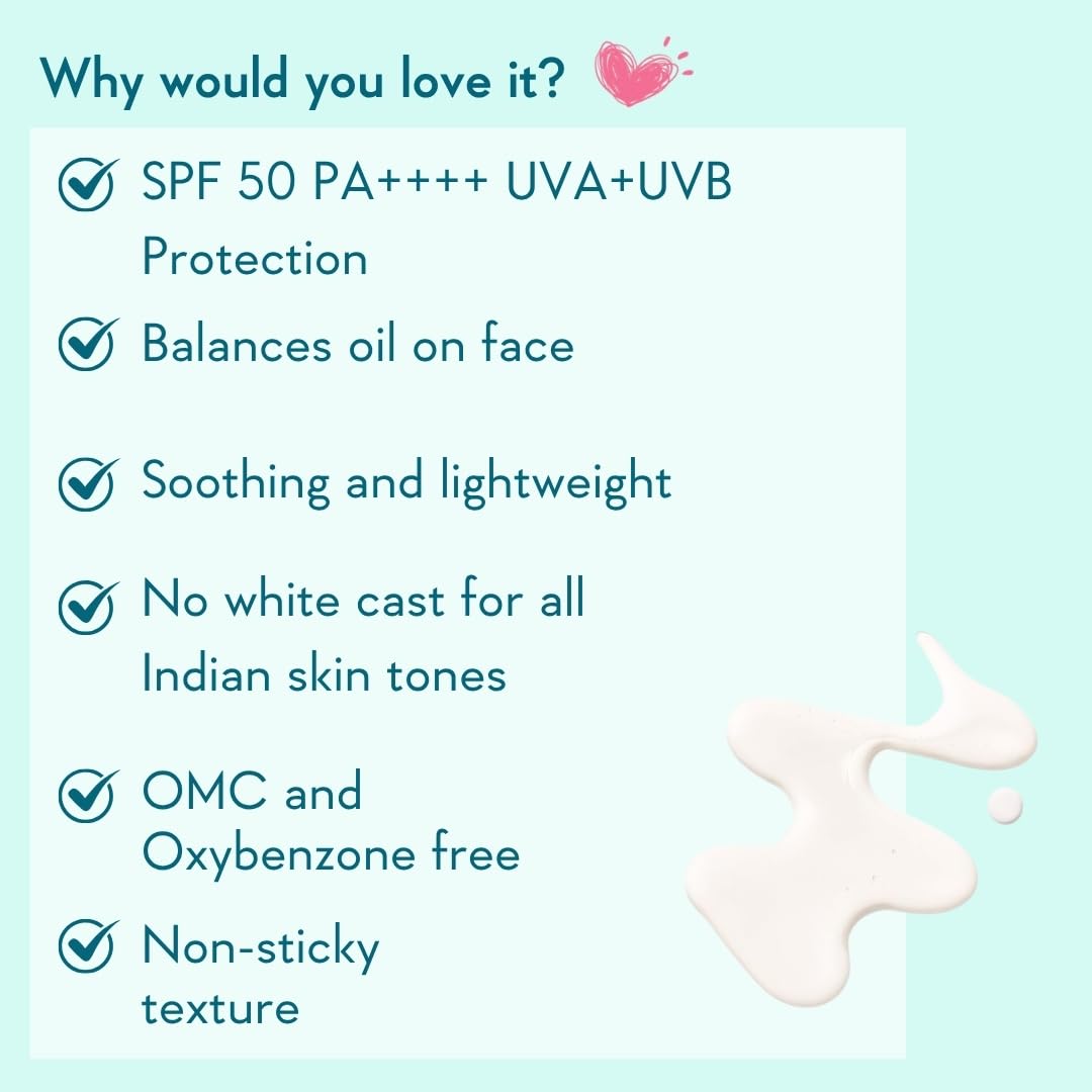 WishCare applied on face showing matte finish and makeup-ready benefit