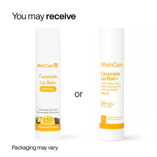 WishCare close-up of balm texture highlighting smooth, non-greasy finish