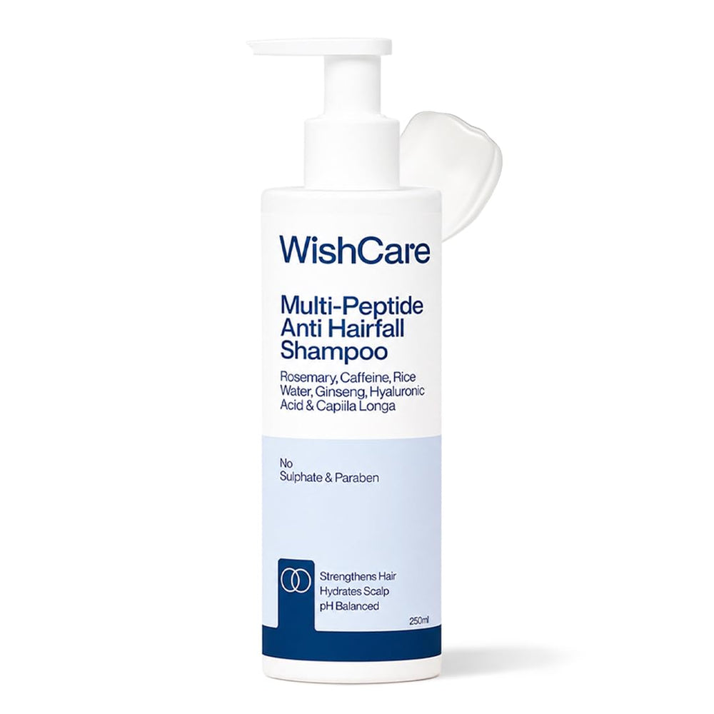 WishCare front packaging 250ml showing bottle and label benefit