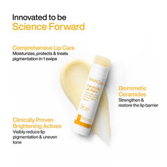 WishCare ingredient label focusing on niacinamide for smoother lips