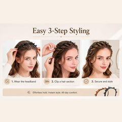WIWUFUE side profile showing headband fit along the hairline