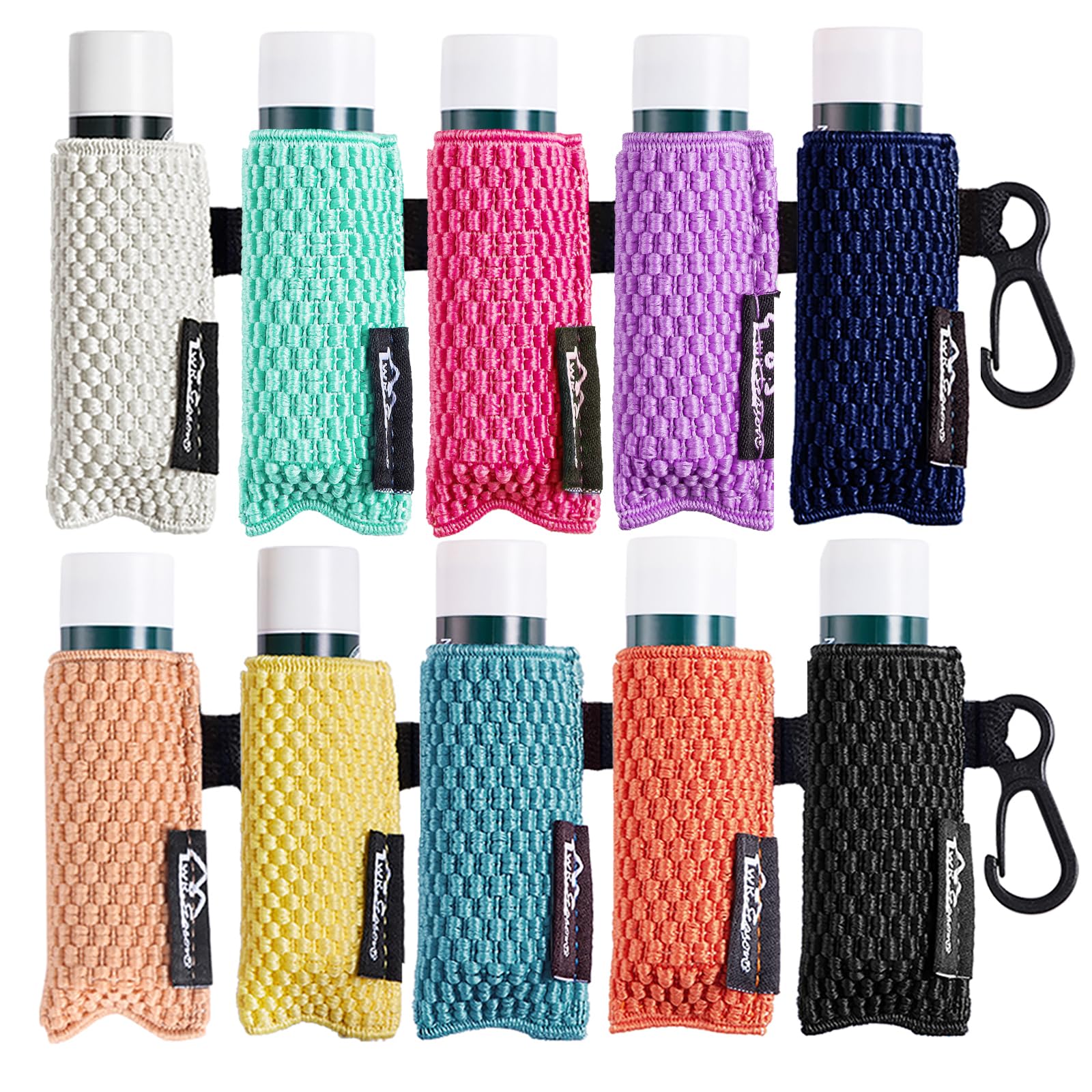 WK IEASON front view of 10-piece holder pack showing colors and clips for quick access