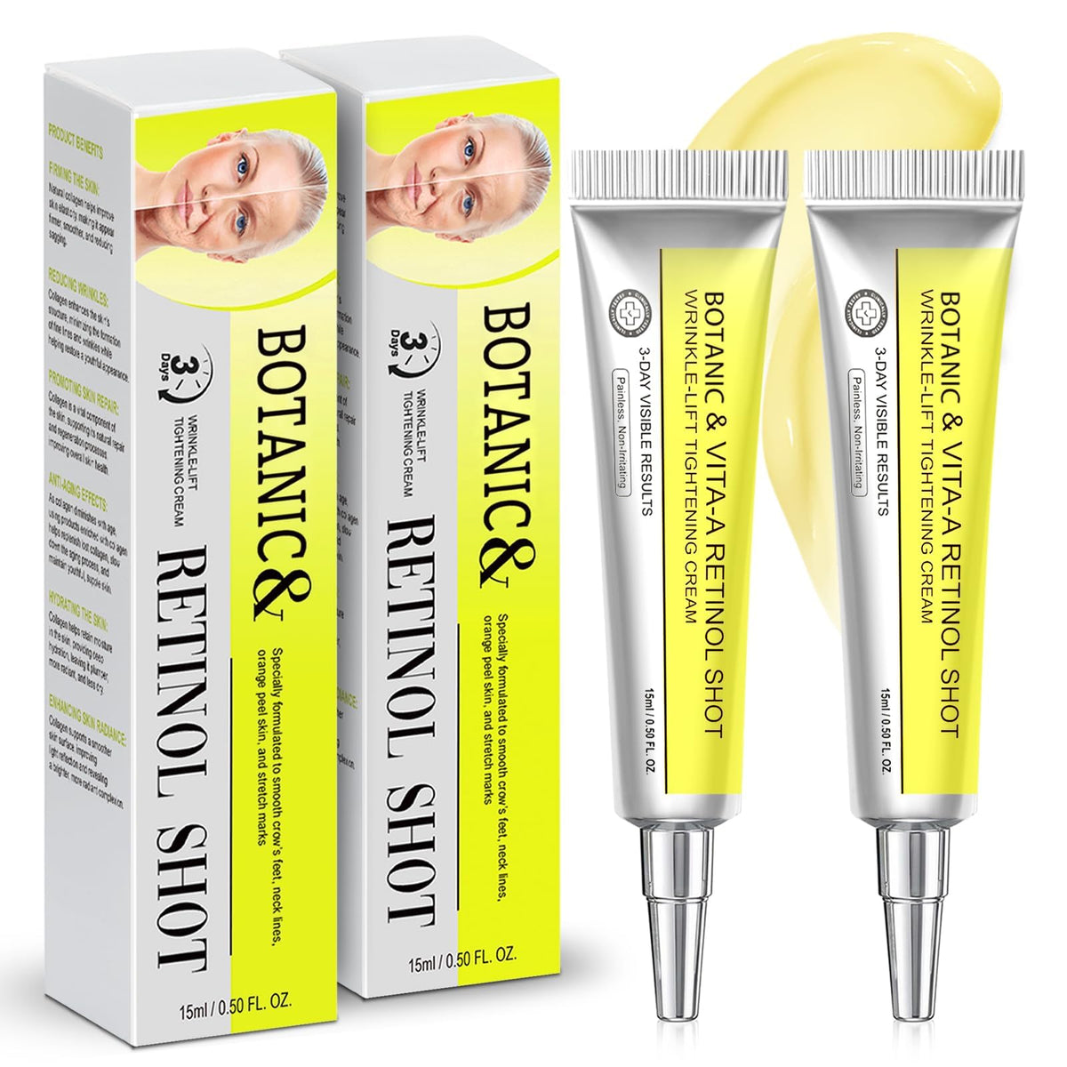 WKPIKI front packaging showing cream tubes and product benefits