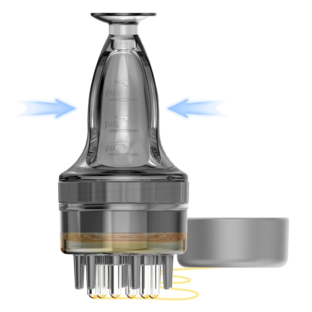 WL-YBOPRO front view showing compact applicator and cap, convenient for precise dosing