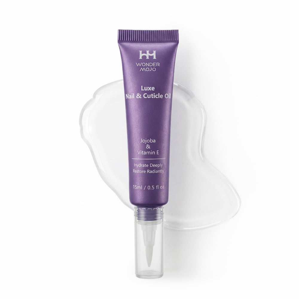 WM WONDER MOJO front packaging showing compact cuticle oil pen and benefits