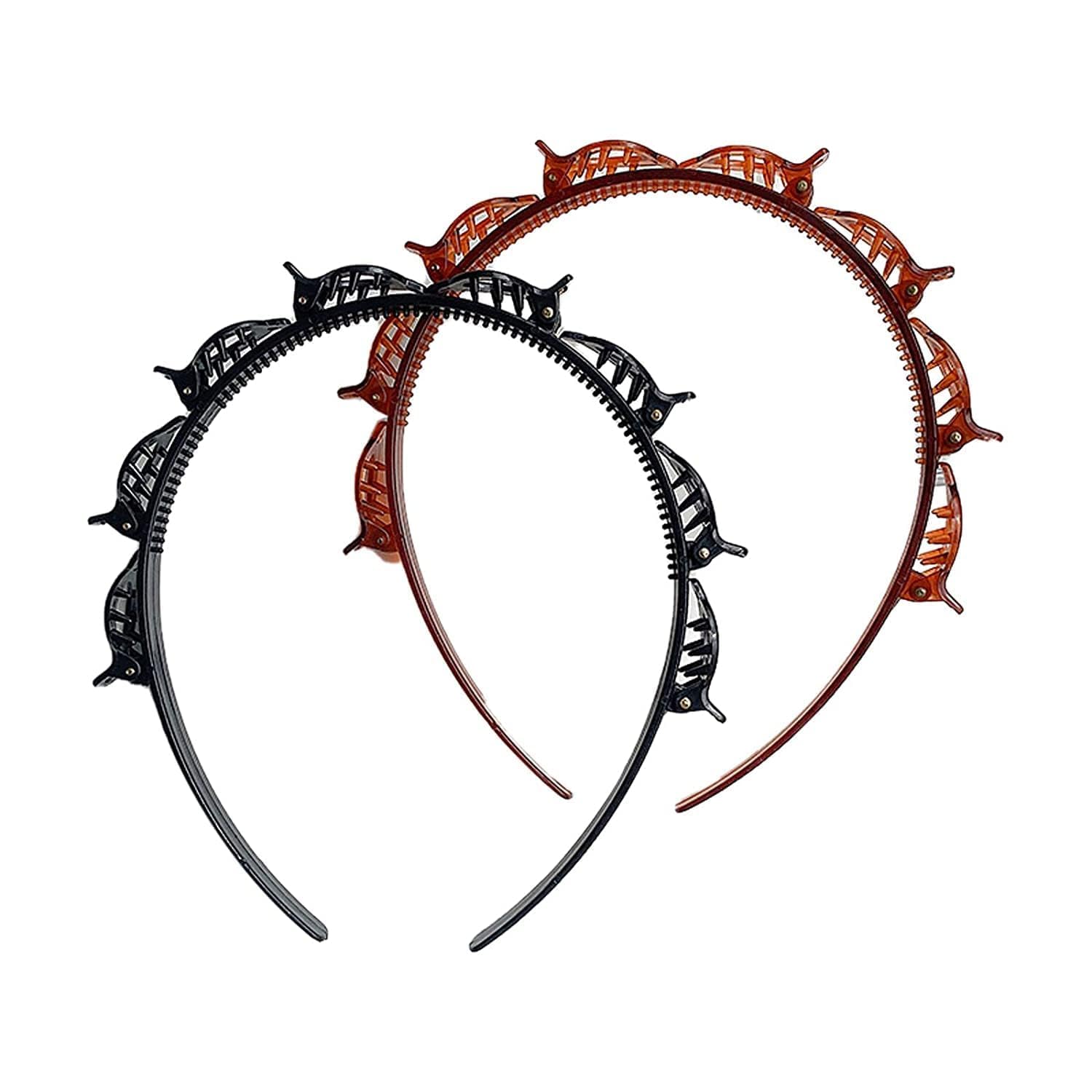 WNHNO front view headbands showing colors and ready-to-style benefit