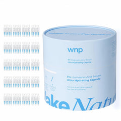 WNP front packaging showing vial box and clean clinical design benefits hydration