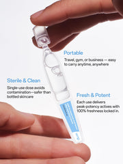 WNP lifestyle scene on bathroom counter suggesting daily routine use
