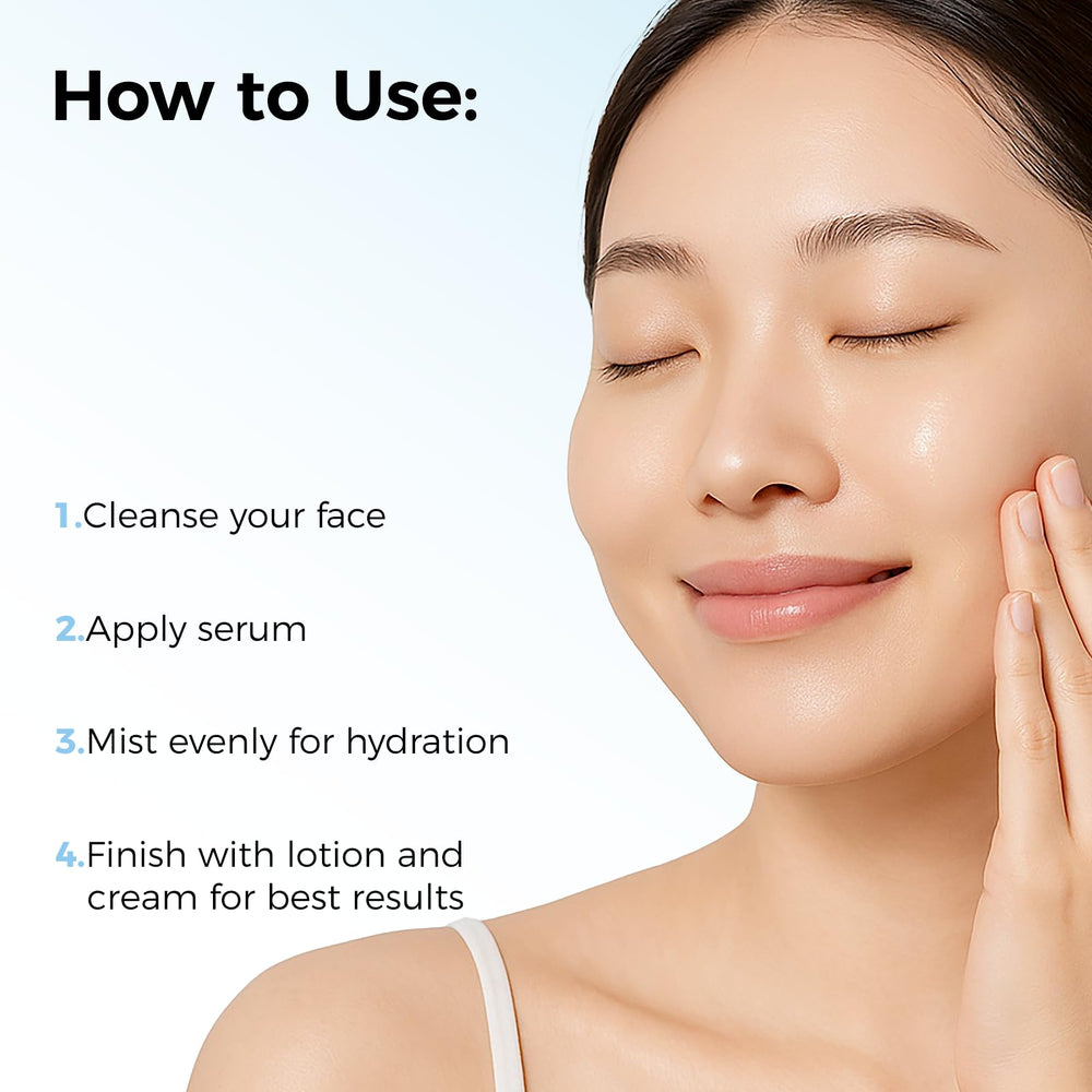WNP toner panthenol ingredient depiction emphasizing soothing and repair benefit