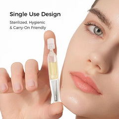 WNP open vial with applicator demonstrating precise single-use dosing