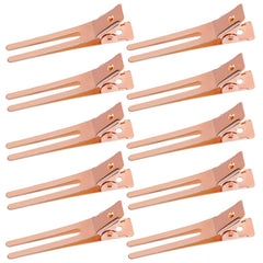 Wobe rose gold front packaging showing 50 clips and brand visibility benefit