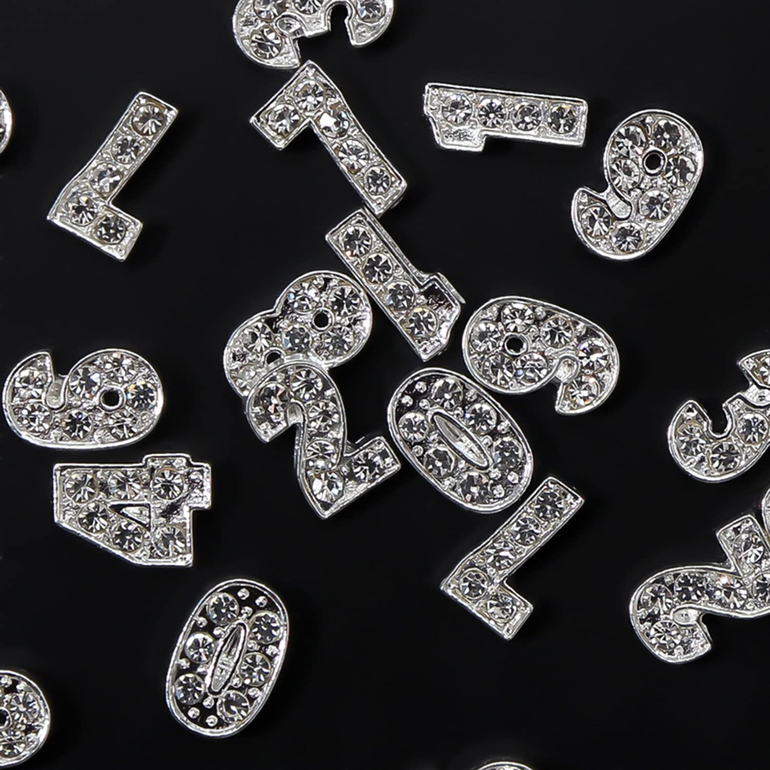 WOKOTO charms decorating phone case, adds personalized sparkling detail