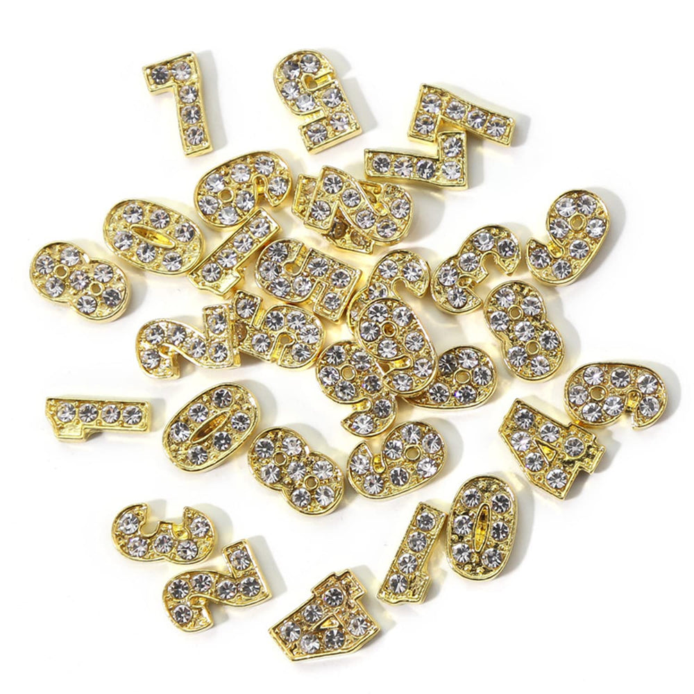 WOKOTO round box open revealing neatly arranged numeric charms for organized use