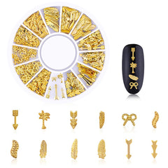 WOKOTO star moon feather set close-up demonstrating varied shapes for themed designs