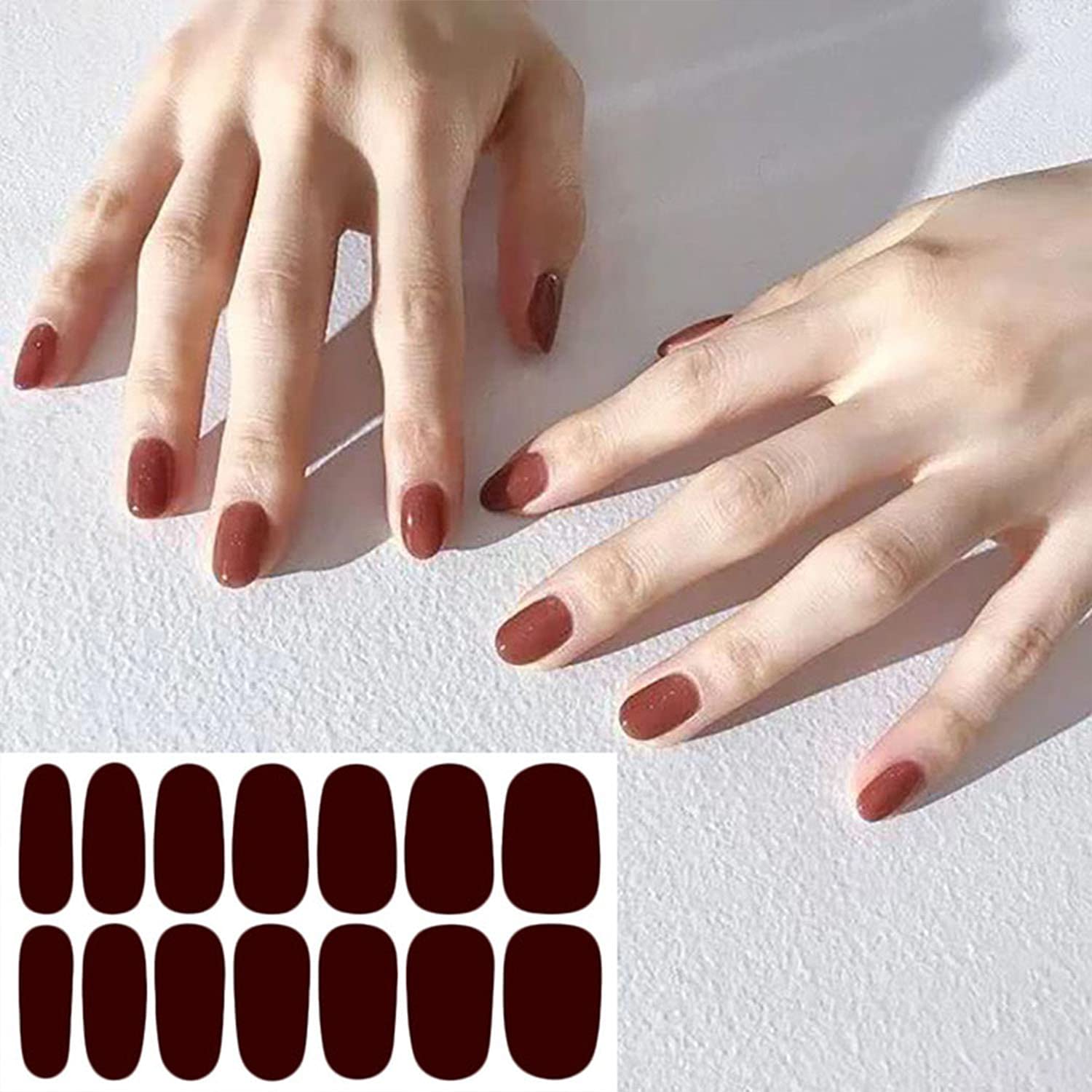 WOKOTO color array of dark solid shades to mix and match for versatile nail looks
