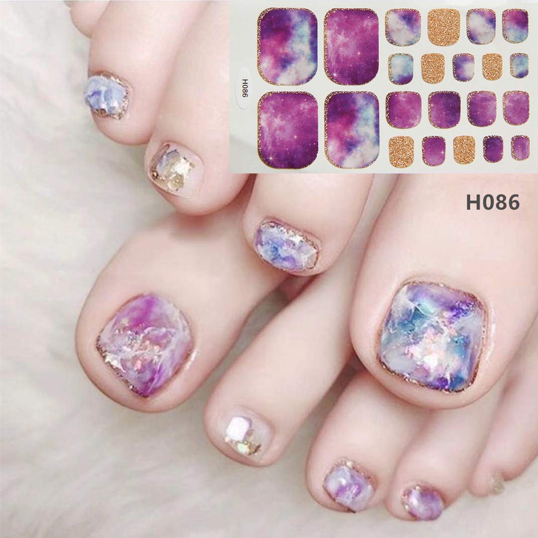 WOKOTO full kit flatlay with 20 sheets and file showing complete pedicure set