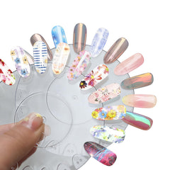 WOKOTO hands applying foil transfer showing easy application benefit