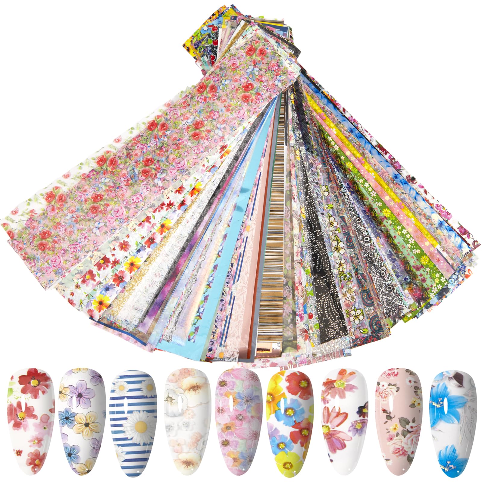 WOKOTO front packaging showing 300-sheet foil set and variety benefit