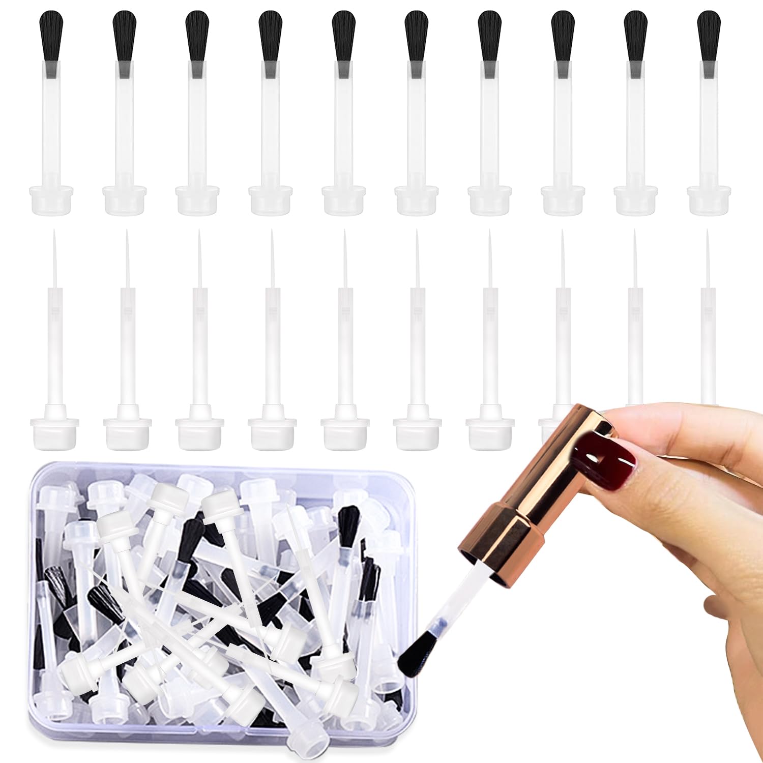 WOKOTO front packaging showing full 76-piece kit and clear organizer for easy storage