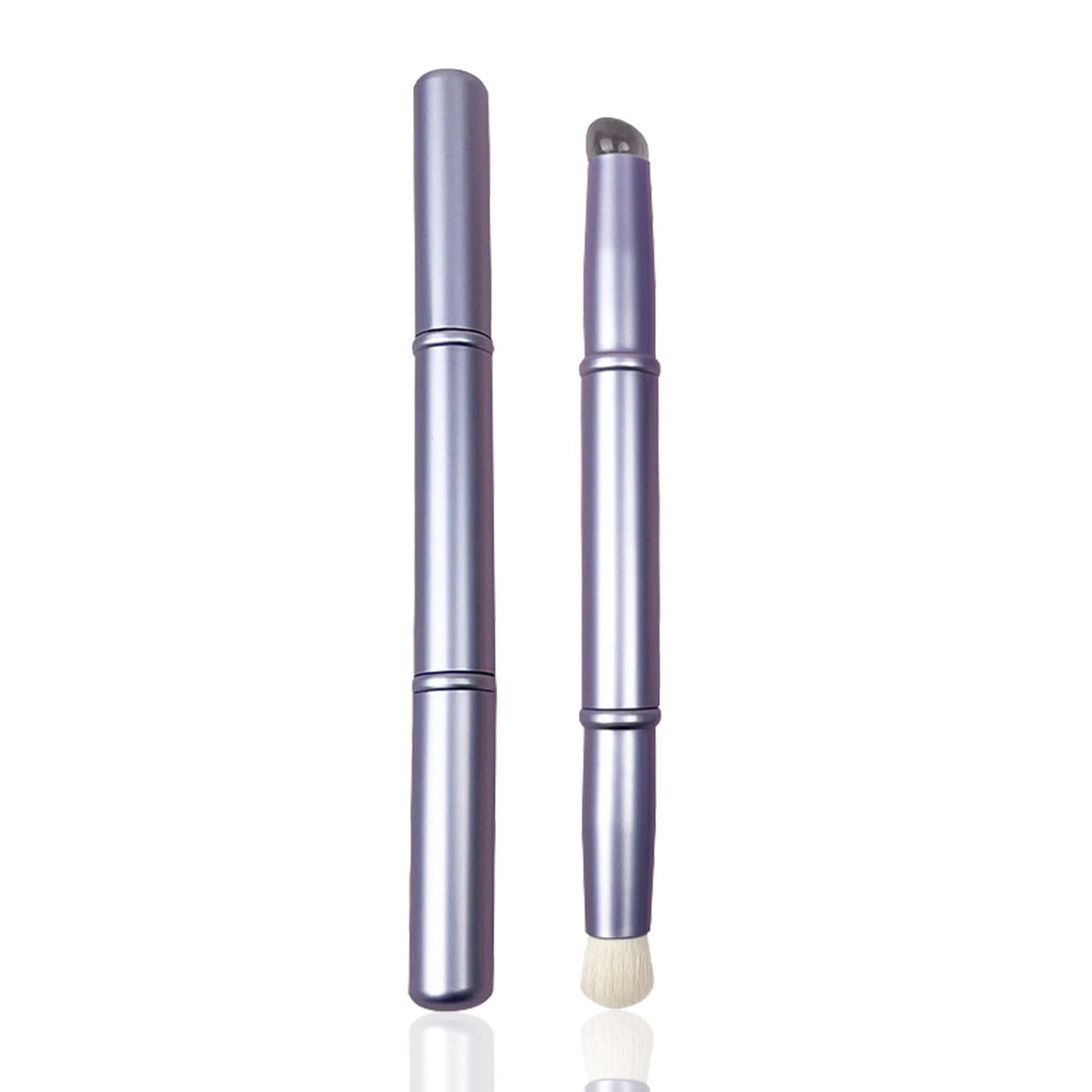 WOKOTO front view double-headed brush showing dual functionality and compact design