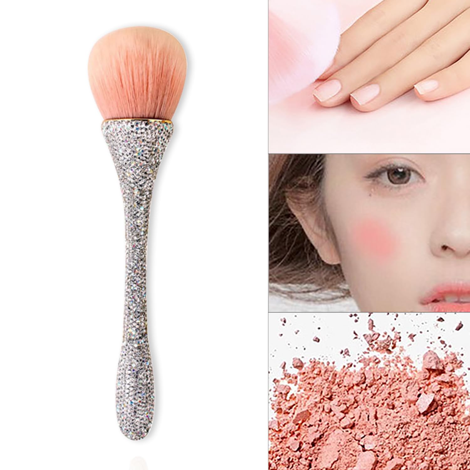 WOKOTO used for light face powder blending for neat touchups