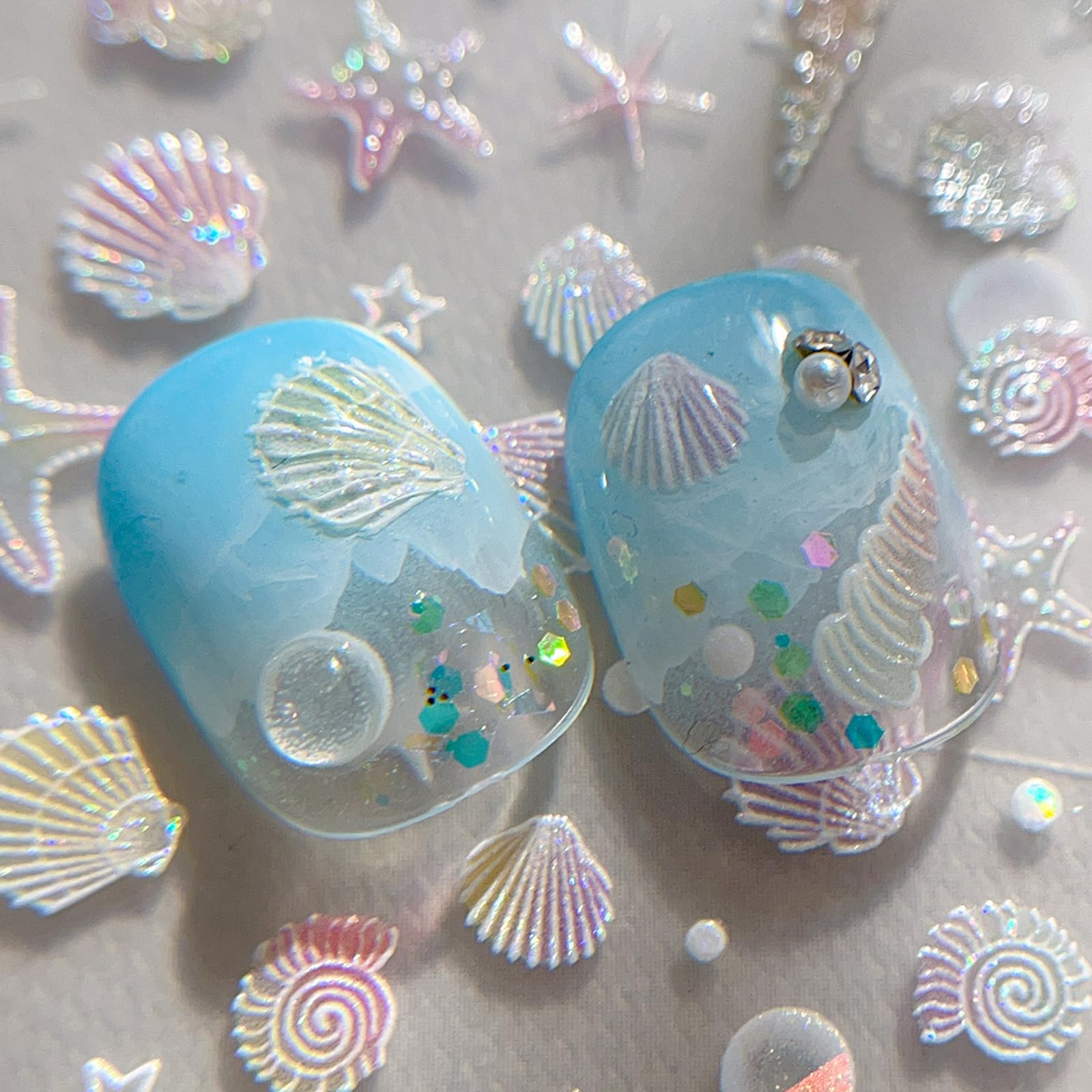 WOKOTO multicolored and holographic finishes adding vivid visual interest