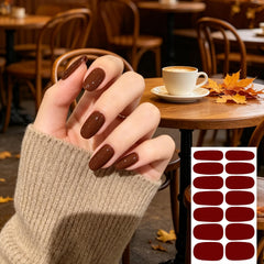 WOKOTO on-nail lifestyle image of finished nails showcasing salon-quality instant results
