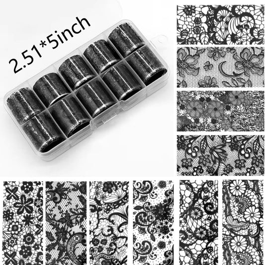 WOKOTO unfurled rolls close-up displaying lace patterns and easy selection benefits