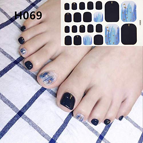WOKOTO finished pedicure on feet in lifestyle setting showing polished result