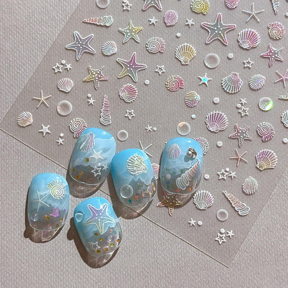 WOKOTO nail sealed with top coat illustrating longer-lasting adhesion