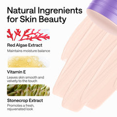 WONDER FAMILY balm emulsifying into milk with water showing effortless rinseability