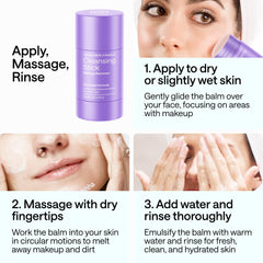 WONDER FAMILY cleansing stick beside a credit card showing portable size advantage