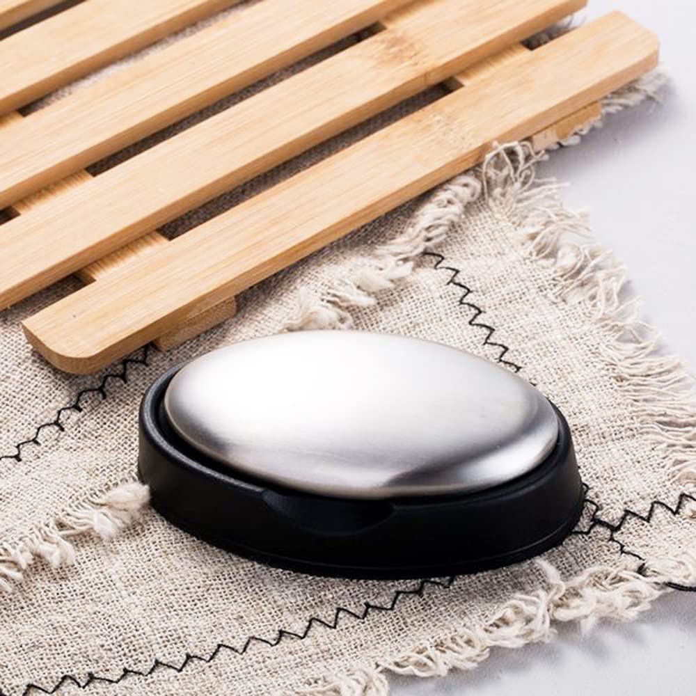 WondMall soap in lifestyle cooking scene preventing lingering garlic smell