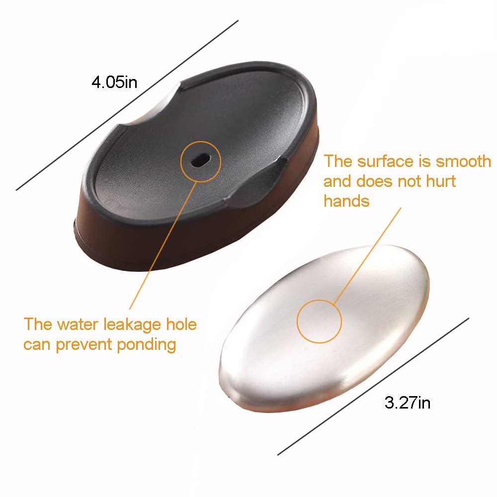 WondMall metal soap close-up of smooth stainless texture for durable use