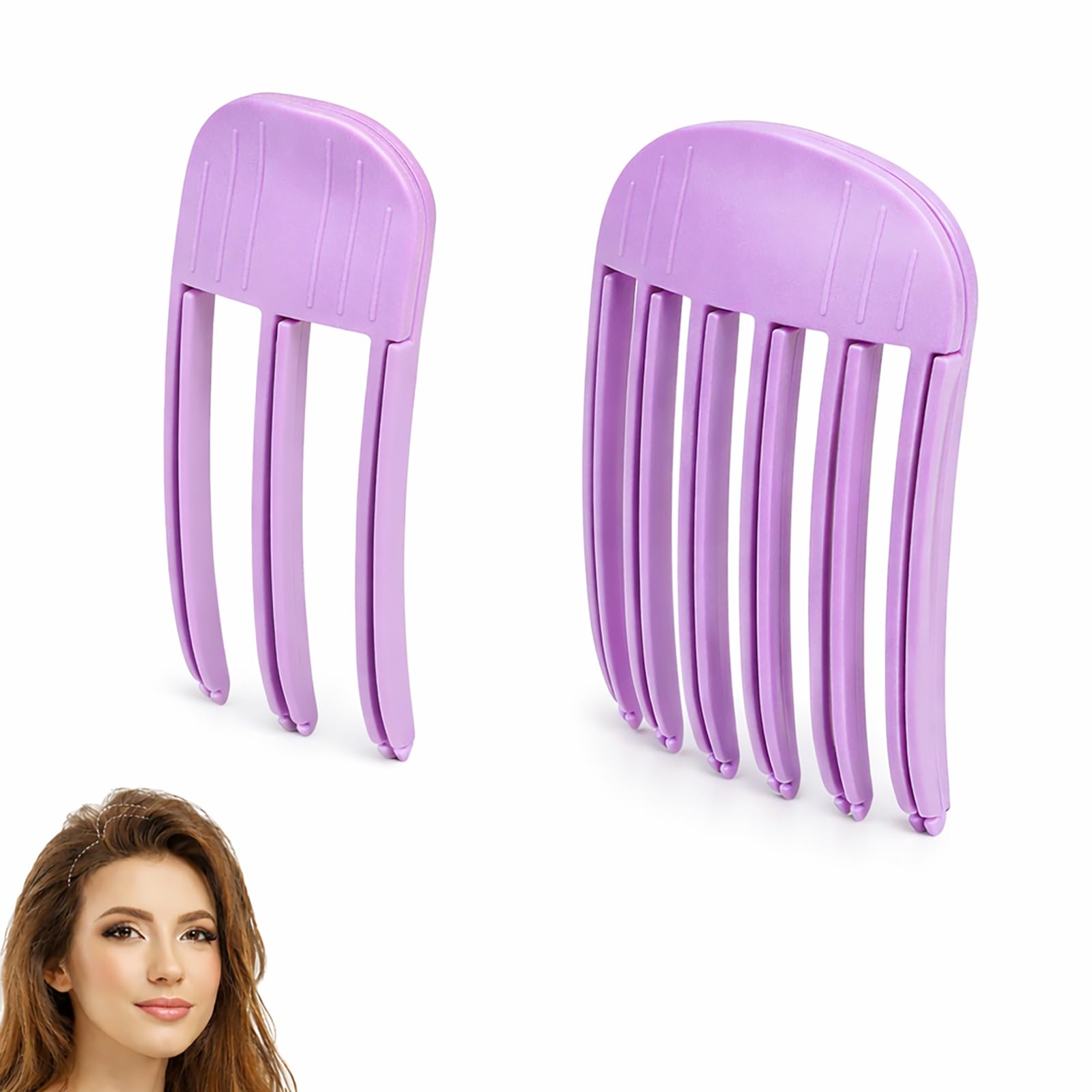 Wonglea front packaging displaying two root-lifter clips for quick styling benefits