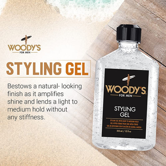 Woody's gel texture close-up highlighting smooth, non-sticky consistency
