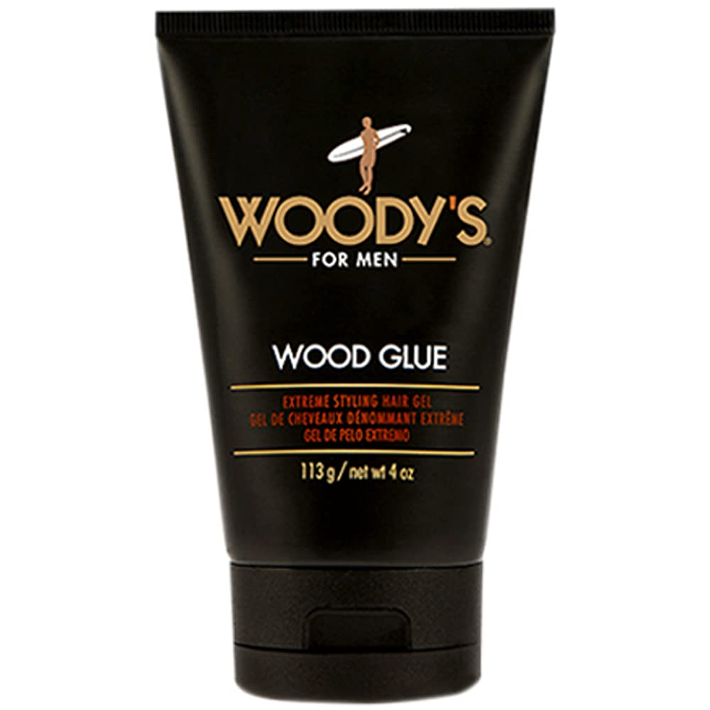 Woody's front packaging showing product name and strong hold benefits