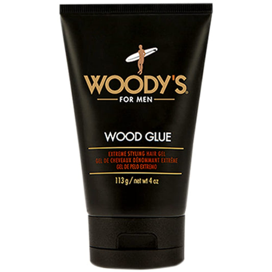 Woody's front packaging showing product name and strong hold benefits