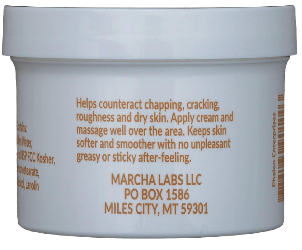 Wool Wax close-up texture swatch demonstrating rich lanolin cream and fast absorption benefit