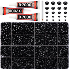 Worthofbest front packaging showing full rhinestone kit and tools for easy project start