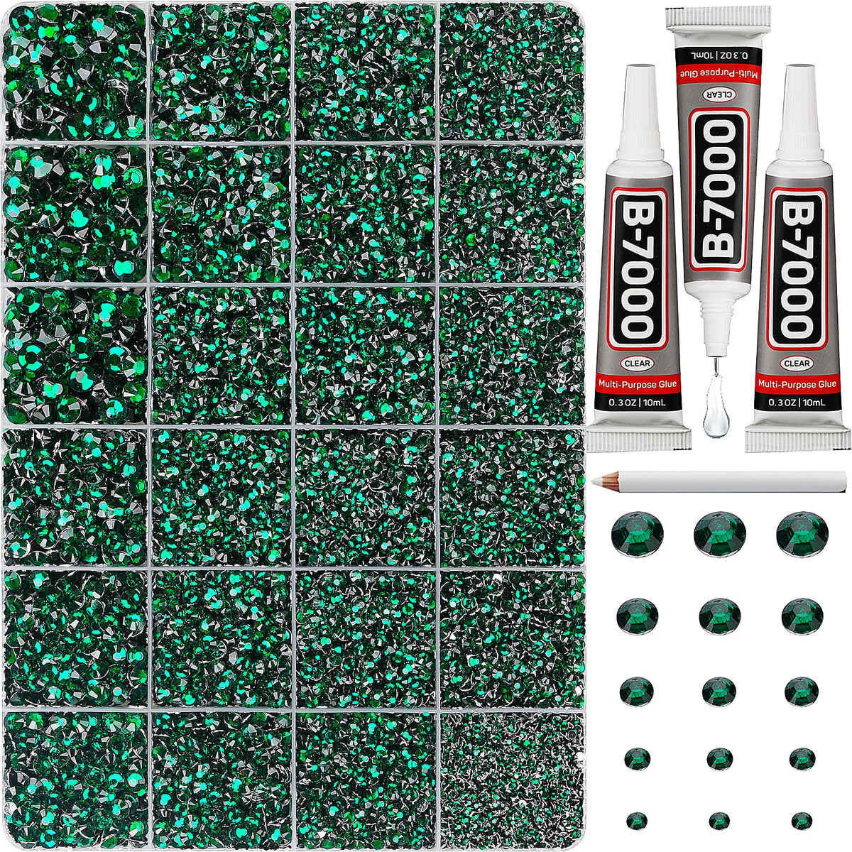 Worthofbest front packaging kit showing organized case and contents for easy storage