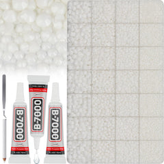 Worthofbest front packaging showing complete rhinestone kit and case for easy storage