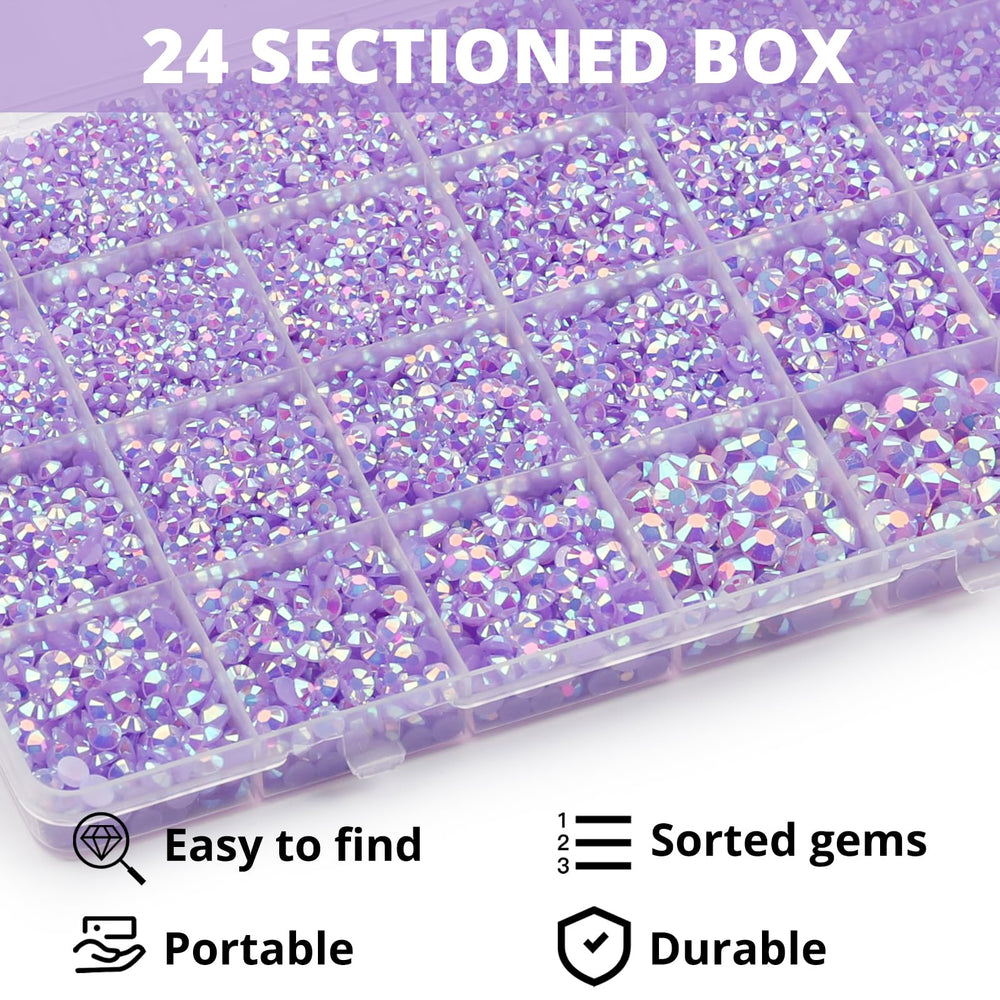 Worthofbest gem picker and B7000 glue arranged for precise application and control