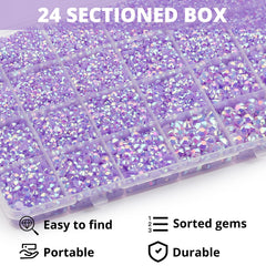 Worthofbest gem picker and B7000 glue arranged for precise application and control
