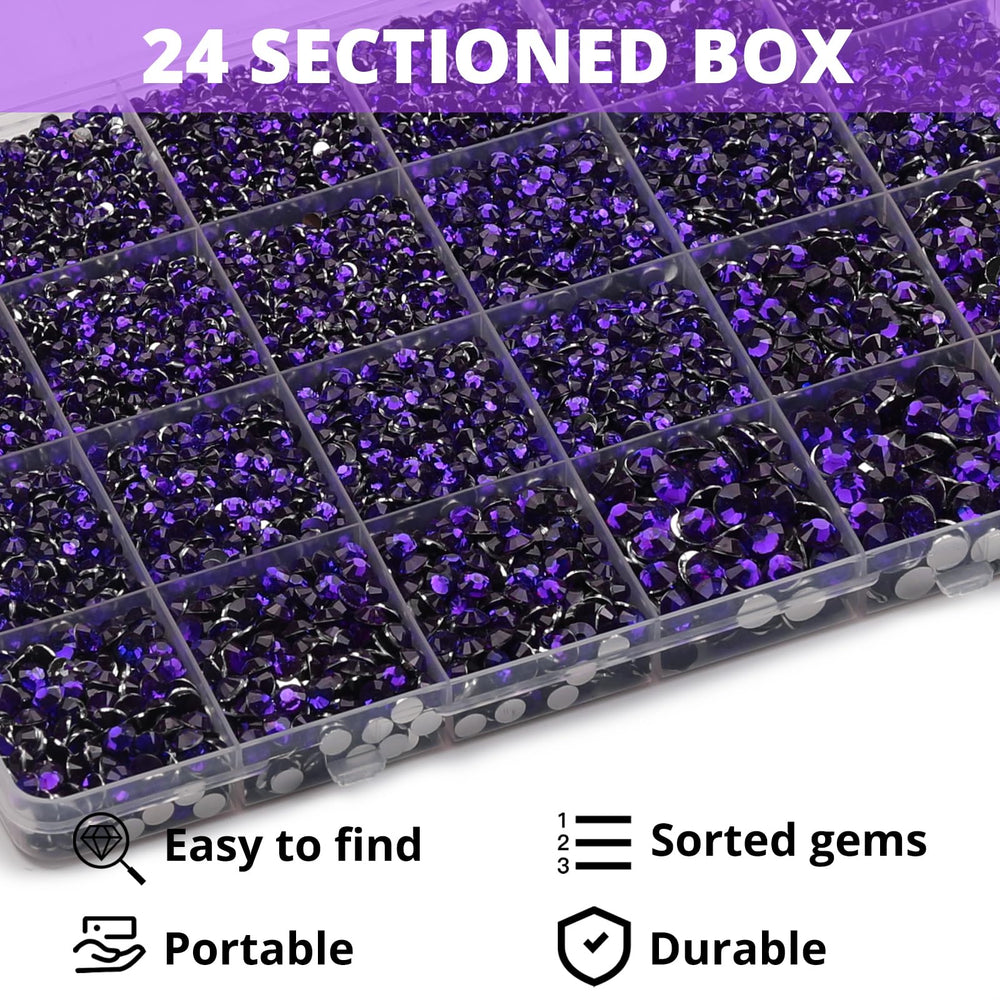 Worthofbest gems applied on a dress showing decorative accent and durable adhesion