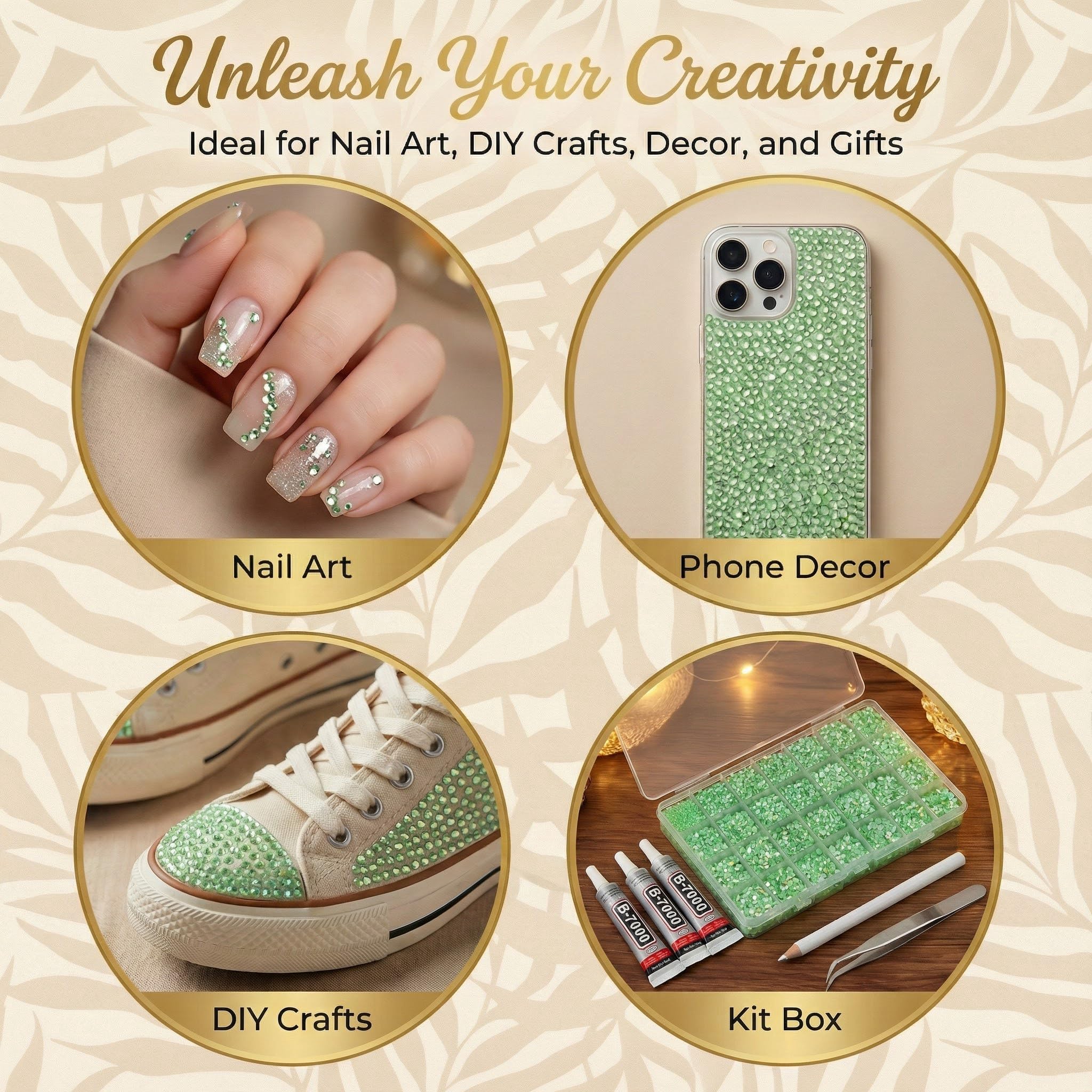 Worthofbest decorated phone case and tumbler showcasing finished look and creative inspiration