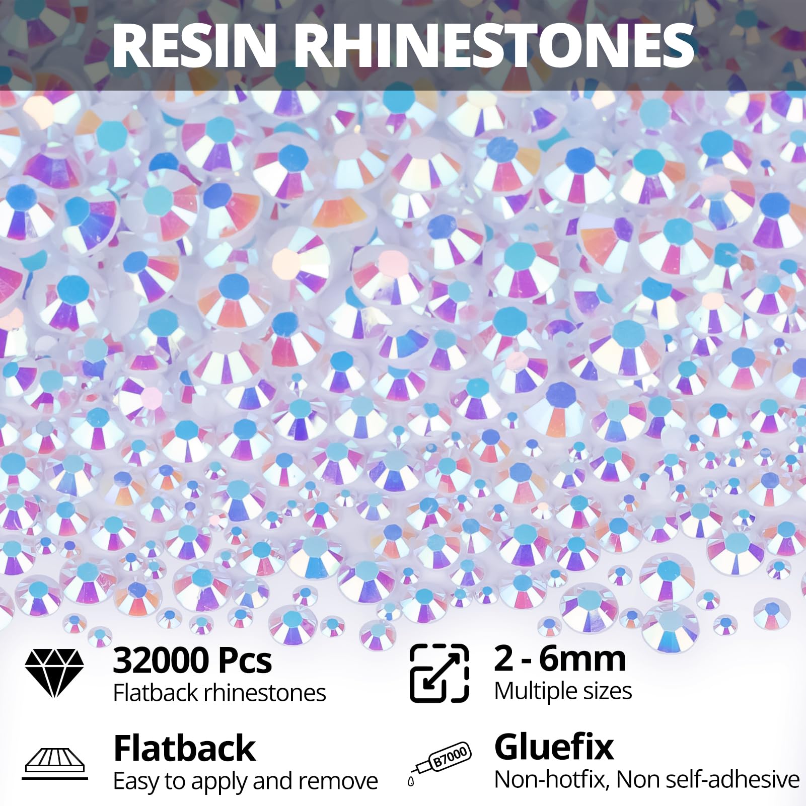 Worthofbest close-up of rhinestone facets highlighting sparkle and reflective depth
