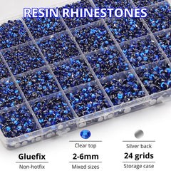 Worthofbest size comparison with ruler showing accurate gem dimensions